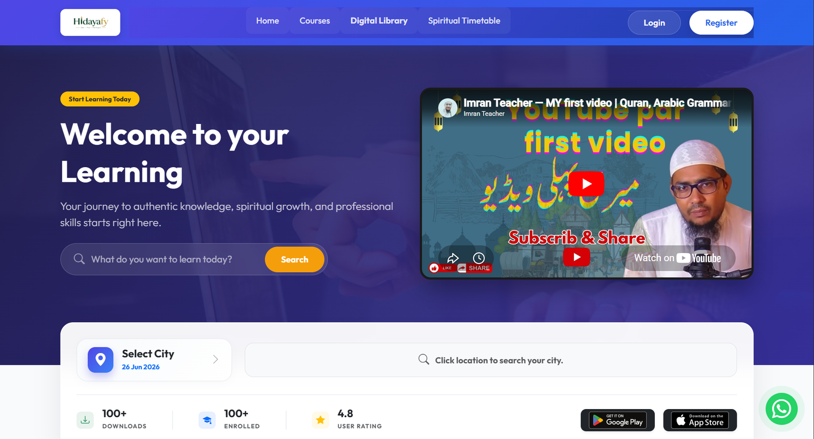 Academy Website